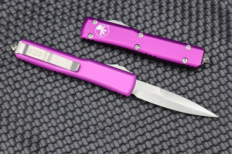 Microtech Ultratech Bayonet Satin Standard & Violet 120-4VI