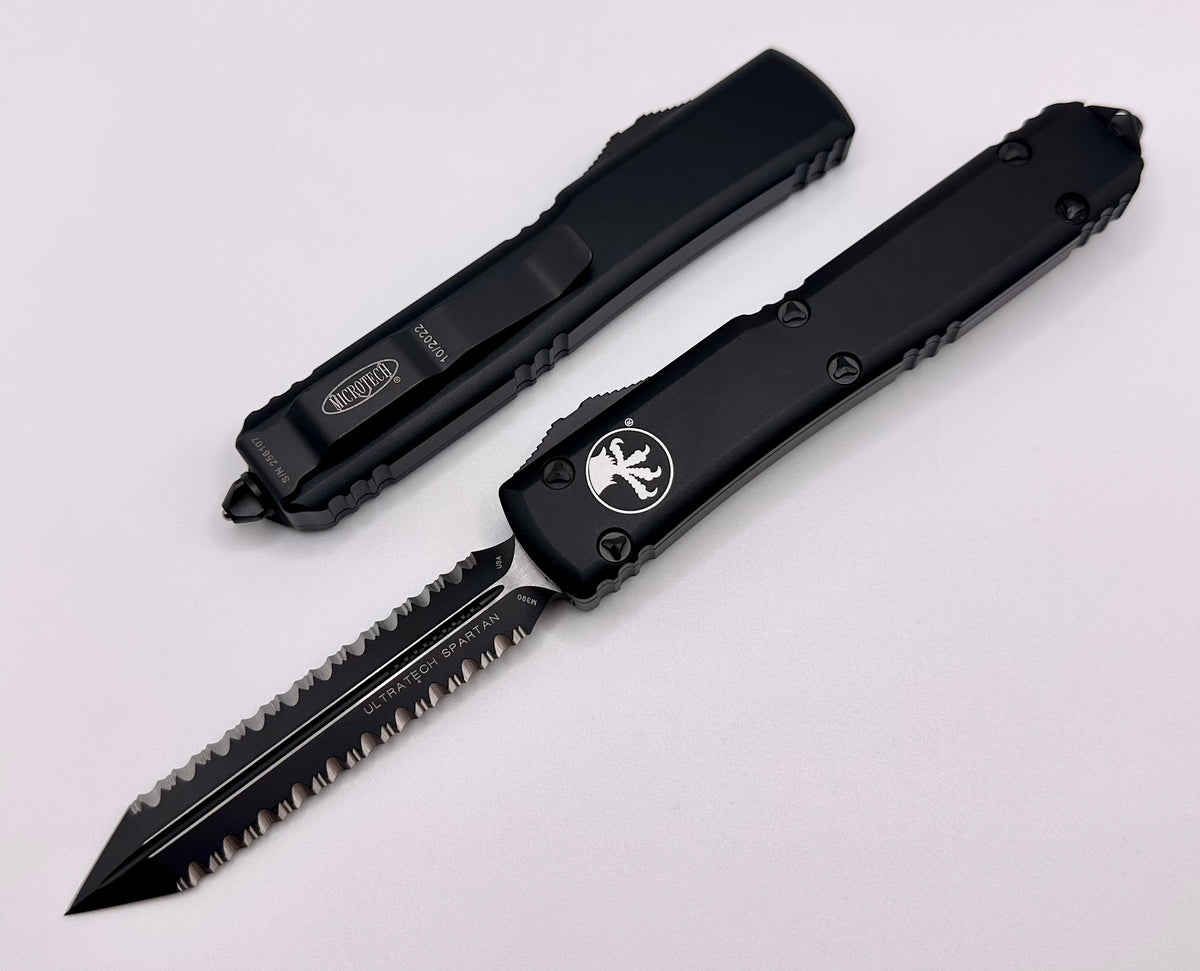 ☆　Rita様│サンプロテクト３ Microtech Ultratech Spartan Tactical Double Full Serrated 223-D3T