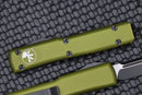 Microtech Ultratech OD Green & Black Single Edge 121-1OD