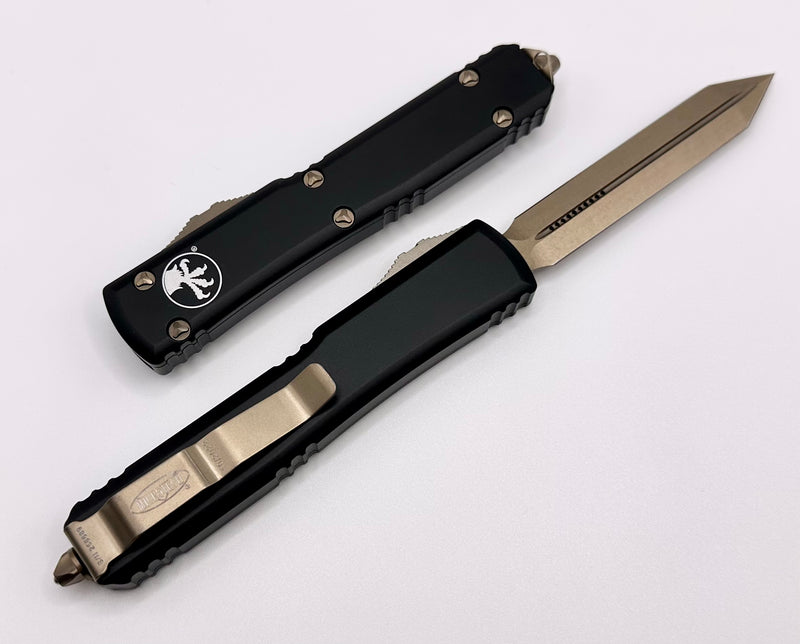 Microtech Ultratech Spartan w/ Bronzed & Black 223-13