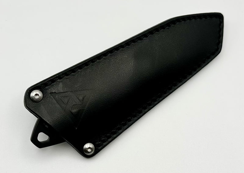 Suprlativ The Hella Black Carbon Fiber & PVD M390 Fixed Blade
