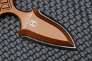 Heretic Knives Sleight Modular Push Dagger Bronze Ano & DLC Blade w/ Teklok