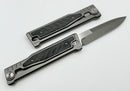 Reate EXO Exoskeleton Design Titanium/Black Micarta & CPM-3V Double Edge