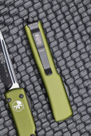 Microtech UTX-70 Tanto Black Standard & OD Green 149-1OD
