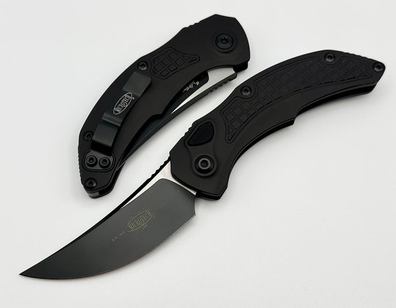 Microtech Knives & Bastinelli Brachial Black & Tactical Standard 268A-1T