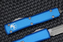Microtech Ultratech Tanto Apocalyptic Partial Serrated & Blue 123-11APBL