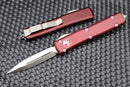 Microtech Ultratech Merlot & Double Edge Satin Standard 122-4MR