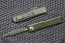 Microtech UTX-85 Double Edge Cerakote OD Green Standard 232-1COD