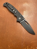 Demko AD20.5 DLC Clip Point & Black Grivory