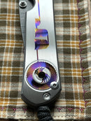 Chris Reeve Large 21 Sebenza Unique Graphic Damascus