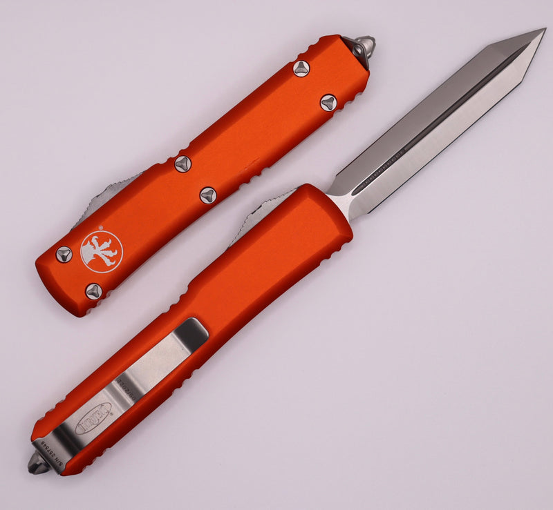 Microtech Ultratech Spartan Satin & Orange 223-4OR