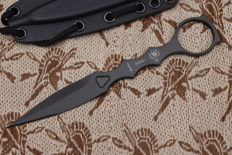 Spartan Blade CQB Tool Black w/ Black Kydex SB9BK