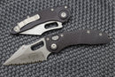 Microtech Borka Stitch Fully Serrated Apocalyptic Standard 169-12AP
