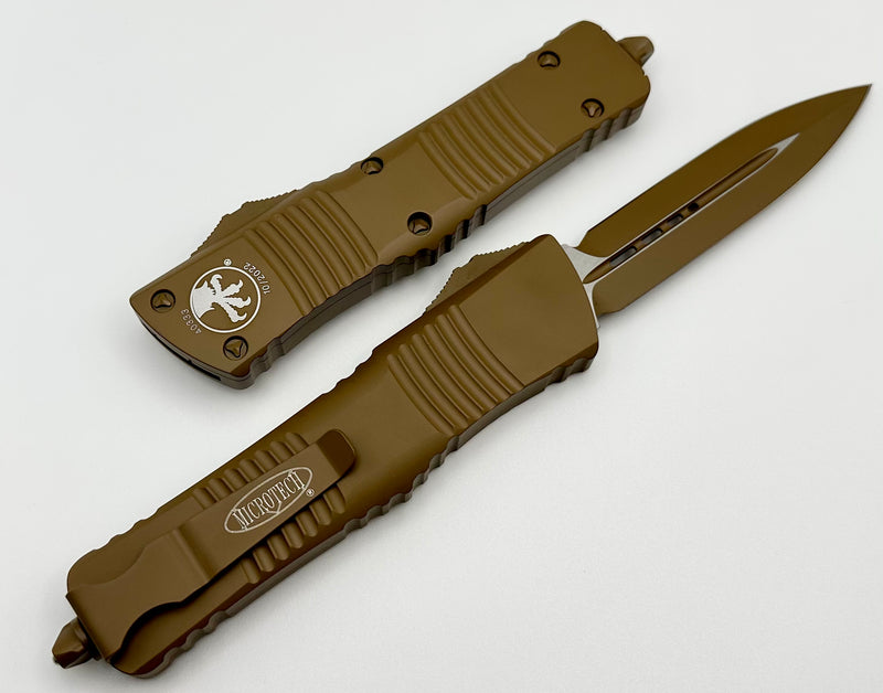 Microtech Combat Troodon Tan Cerakote 142-1CTA