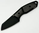 Suprlativ The Hella Black Carbon Fiber & PVD M390 Fixed Blade