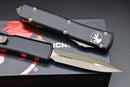 Microtech Ultratech Black w/ Double Edge Bronze Apocalyptic 122-13AP