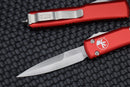 Microtech Ultratech Bayonet Satin Standard & Red 120-4RD