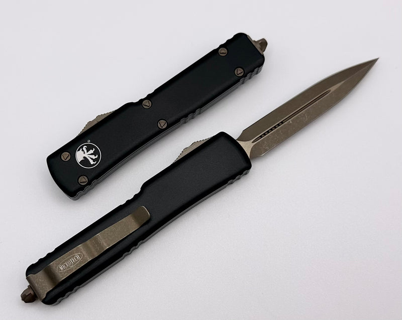 Microtech UTX-70 D/E Bronze Apocalyptic Standard & Black 147-13AP