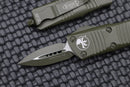 Microtech Troodon Mini Double Edge Cerakote OD Green Standard 238-1COD