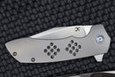 Kansept Knives Entity CPM-S35VN & Bead Blast titanium K1036B1