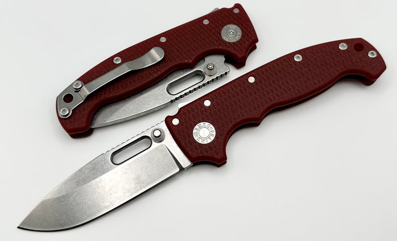 Demko Knives MG AD20 Exclusive Drop Point 3V & Red G-10 LIMIT ONE PER HOUSEHOLD