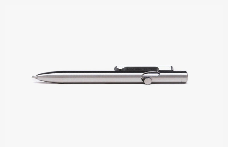 Tactile Turn Titanium Slim Bolt Action Mini 4.4” Pen