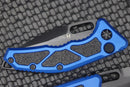 Heretic Knives Medusa Black Tanto & Blue Handle H011-4A-BLU
