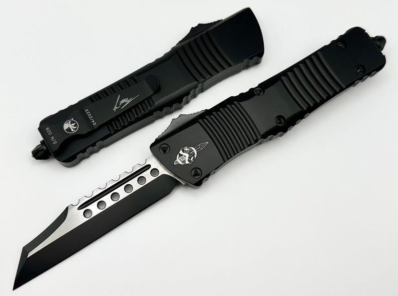 Microtech Combat Troodon Tactical Warhound Signature Series 219W-1TS
