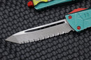 Microtech Combat Troodon Tanto Apocalyptic Full Serrated Bounty Hunter 144-12BH