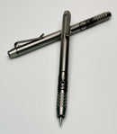 Borka Ti2Design BoltLiner Grid Skulls Burnished Regular 5.1" Pen
