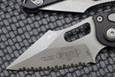 Microtech Borka Stitch Fully Serrated Apocalyptic Standard 169-12AP