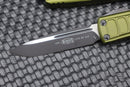 Microtech UTX-85 2 Stepside Single Edge Black Standard & OD Green Signature Series 231II-1ODS