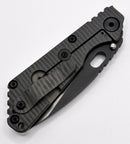 Strider SnG White FWP Scale w/ Torched Lock Side & 3/4 Hand Ground 20CV