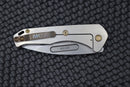 Medford Praetorian Swift FL Framelock w/ Tumbled Drop Point S35 & Green Handle w/ Bronze Hardware/Clip