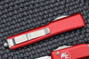 Microtech Ultratech Red & Double Edge Satin Standard 122-4RD
