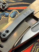 Medford Marauder H S35VN Drop Point Bronze & PVD