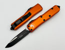 Microtech UTX-85 Single Edge Black Standard & Orange 231-1OR