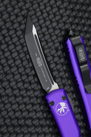 Microtech Ultratech Tanto Black Standard & Purple 123-1PU