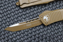 Microtech Troodon Tanto Cerakote Standard Tan 140-1CTA