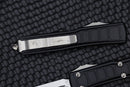 Microtech Ultratech 2 II Step Side Double Edge Black Signature Series 122II-10S