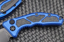 Heretic Knives Medusa Black Tanto & Blue Handle H011-4A-BLU