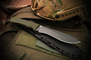 Spartan Blades Machai Fixed Blade Green Micarta SBSL002BKGR