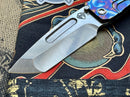 Medford Knife Slim Midi Tanto S35 with Flamed 103-193
