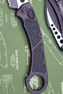 Microtech Hawk Karambit Tactical Black Full Serrated 266-3T