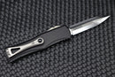 Marfione Hera Mirror Polish D/E w/ Black Handle & Tritium Inlaid Button & Two Tone Hardware
