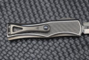 Marfione Hera DLC Satin D/E w/ Two Tone DLC Satin Finish Titanium Handle w/ Carbon Fiber Inlays & DLC Two Tone Hardware
