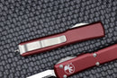 Microtech Ultratech Merlot & Double Edge Satin Standard 122-4MR