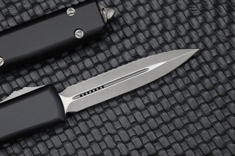 Microtech Ultratech D/E Apocalyptic Full Serrated 122-12AP