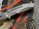 Medford Infraction Carbon Fiber with Blue Ano & PVD