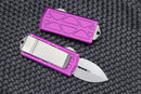 Microtech Exocet Stonewash Standard & Violet 157-10VI